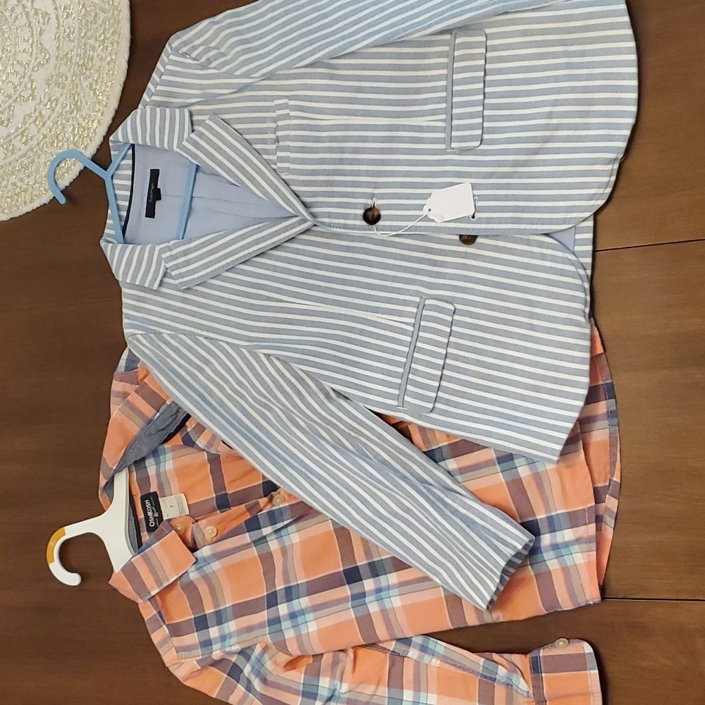 Age 7 Suit Jacket and Shirt Combo